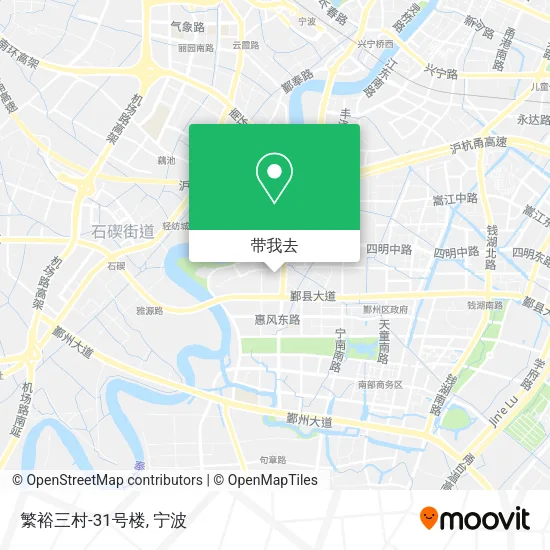 繁裕三村-31号楼地图