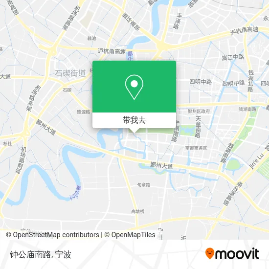 钟公庙南路地图