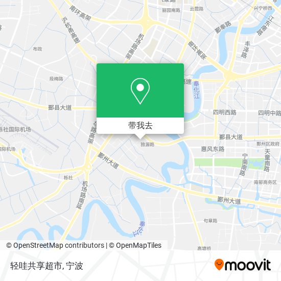 轻哇共享超市地图