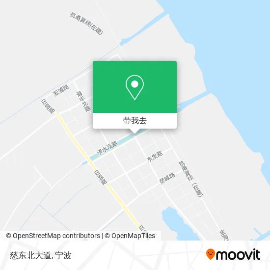 慈东北大道地图
