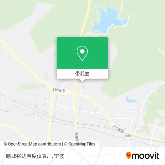 慈城裕达温度仪表厂地图