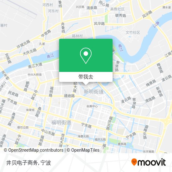井贝电子商务地图