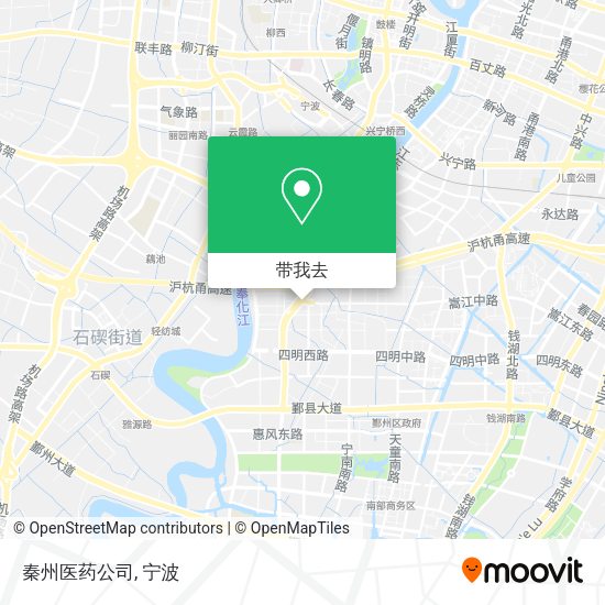 秦州医药公司地图