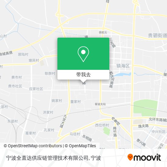 宁波全直达供应链管理技术有限公司地图
