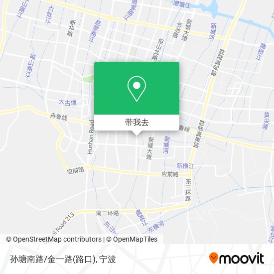 孙塘南路/金一路(路口)地图