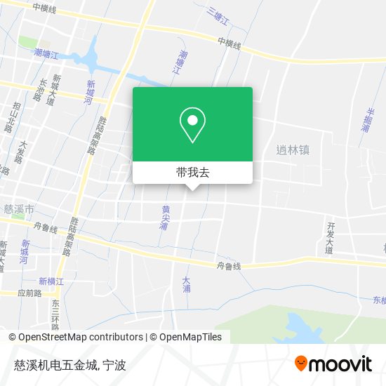 慈溪机电五金城地图