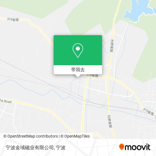宁波金域磁业有限公司地图