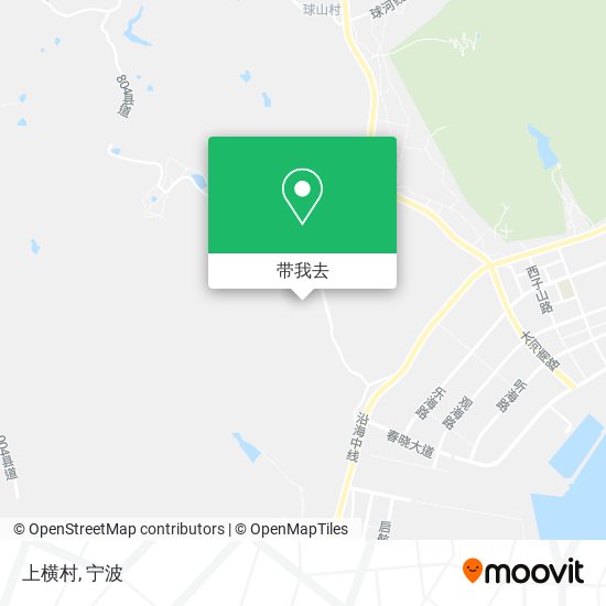 上横村地图