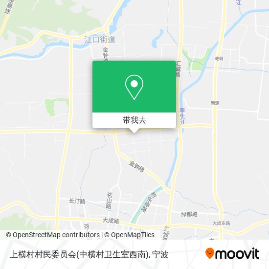 上横村村民委员会(中横村卫生室西南)地图