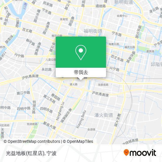 光益地板(红星店)地图