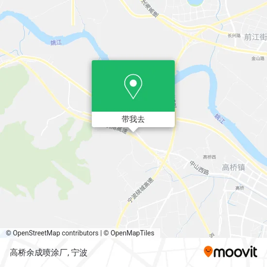 高桥余成喷涂厂地图