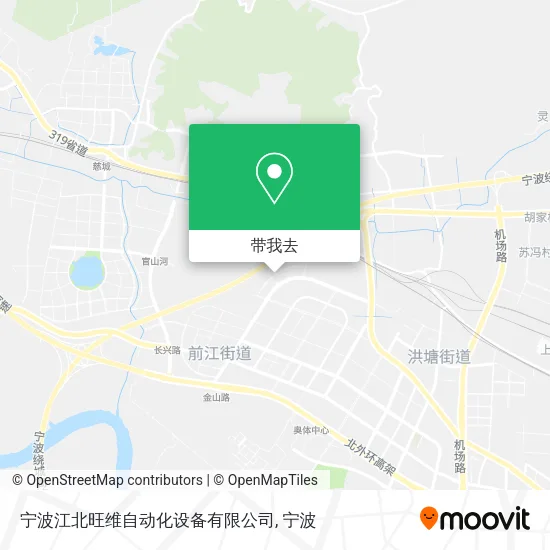 宁波江北旺维自动化设备有限公司地图