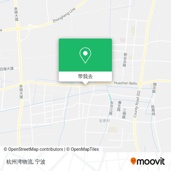 杭州湾物流地图
