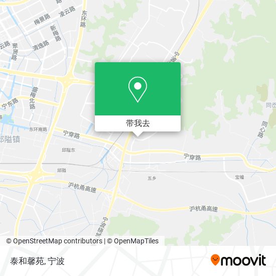 泰和馨苑地图