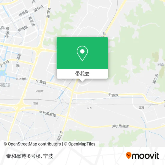 泰和馨苑-8号楼地图