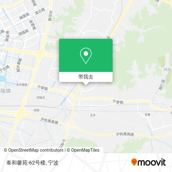 泰和馨苑-62号楼地图