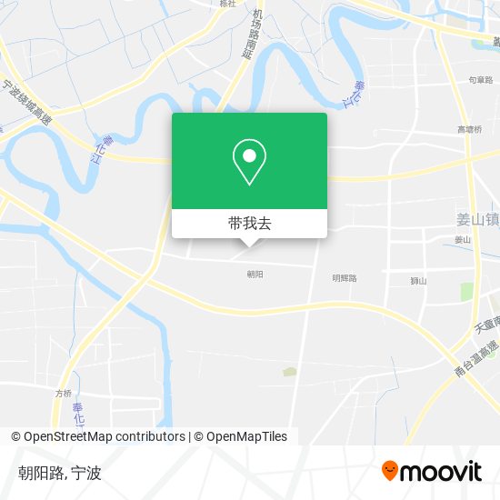 朝阳路地图