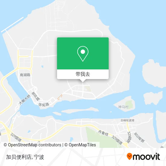 加贝便利店地图