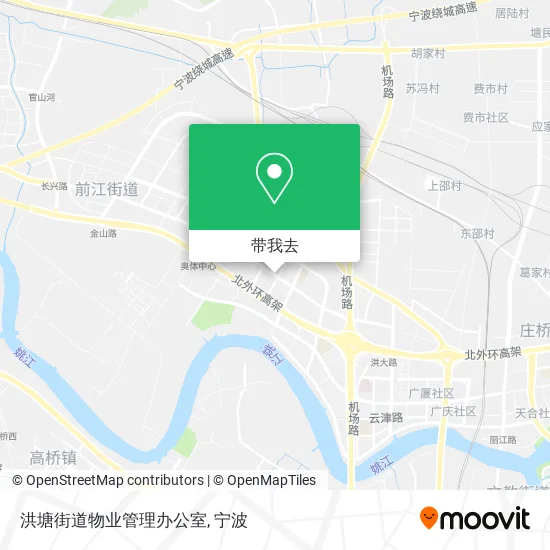 洪塘街道物业管理办公室地图