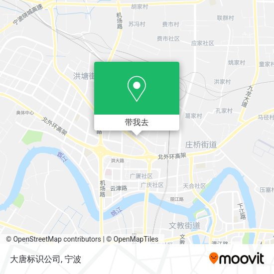 大唐标识公司地图