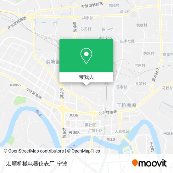 宏顺机械电器仪表厂地图
