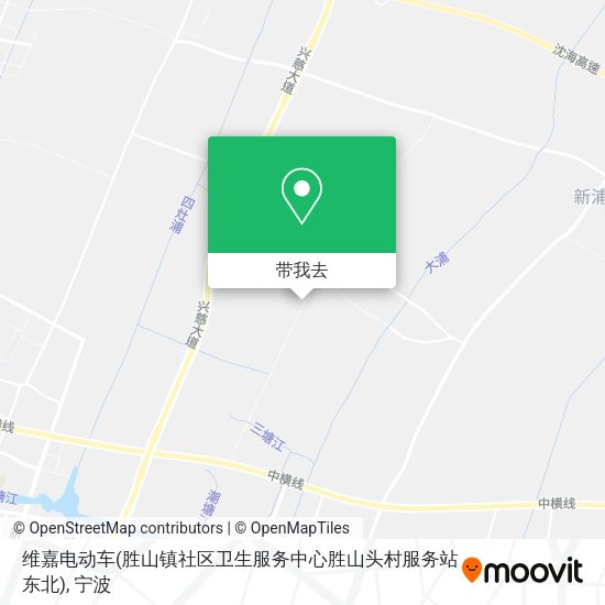 维嘉电动车(胜山镇社区卫生服务中心胜山头村服务站东北)地图