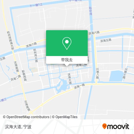 滨海大道地图