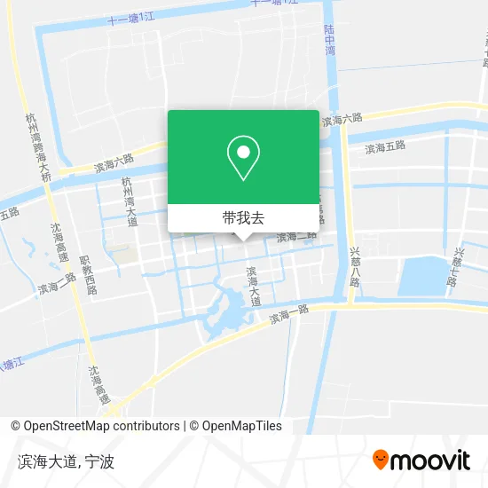 滨海大道地图