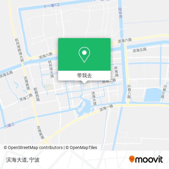 滨海大道地图