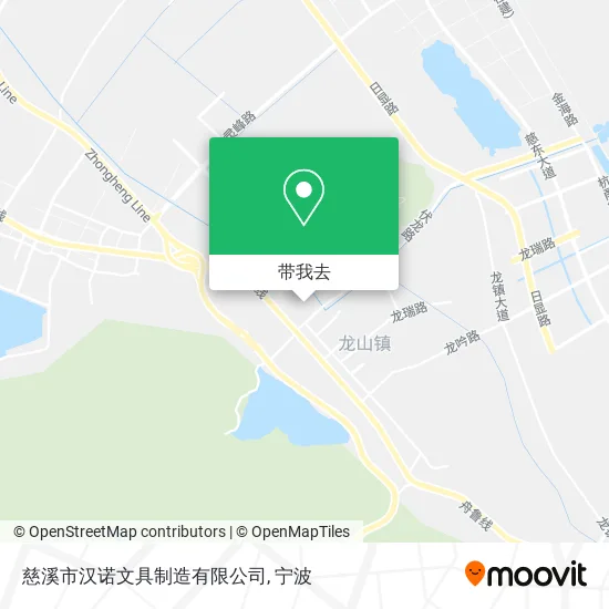 慈溪市汉诺文具制造有限公司地图