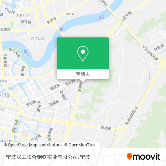 宁波汉工联合钢铁实业有限公司地图