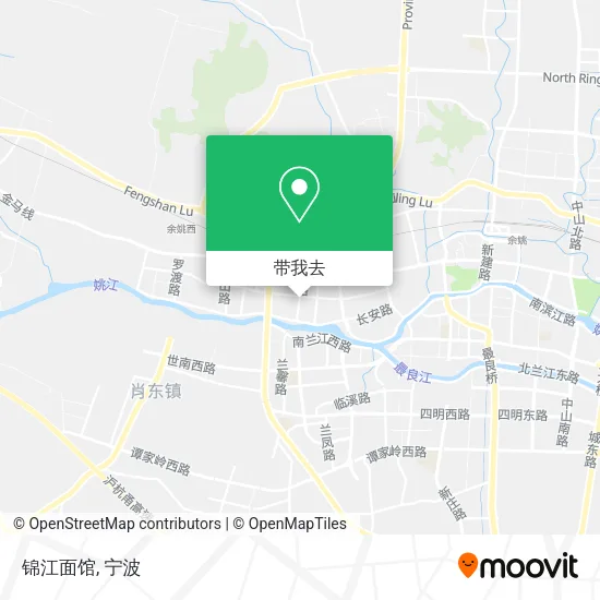 锦江面馆地图