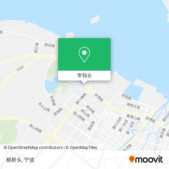 横桥头地图