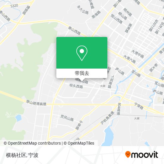 横杨社区地图