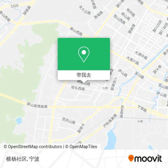 横杨社区地图