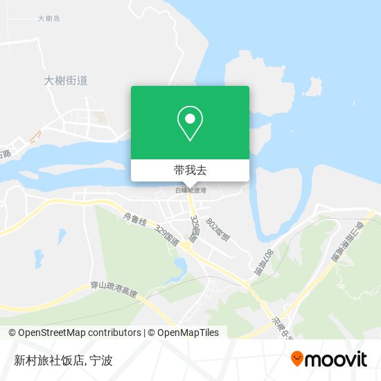 新村旅社饭店地图
