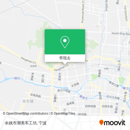 余姚市潮美车工坊地图