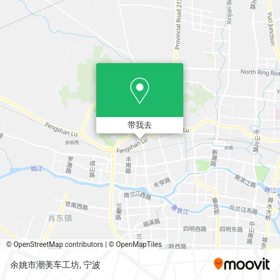余姚市潮美车工坊地图
