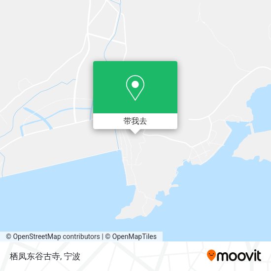 栖凤东谷古寺地图