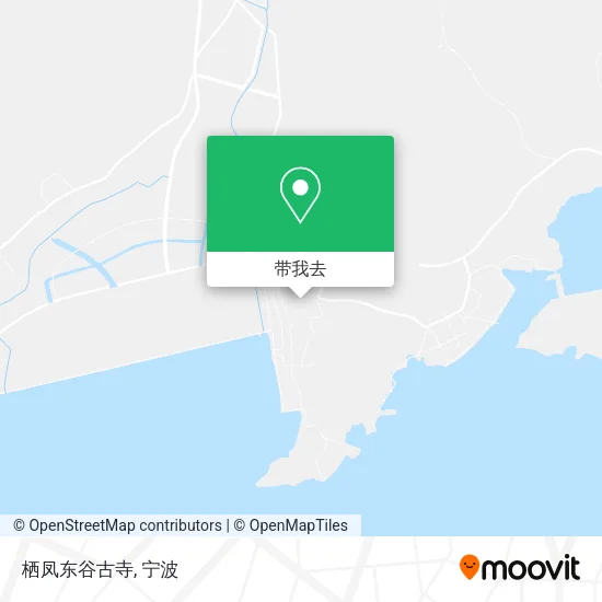 栖凤东谷古寺地图