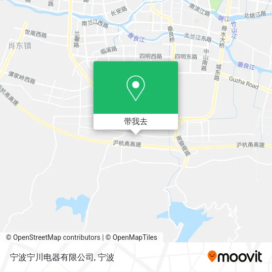 宁波宁川电器有限公司地图