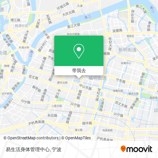 易生活身体管理中心地图