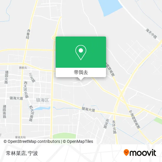 常林菜店地图