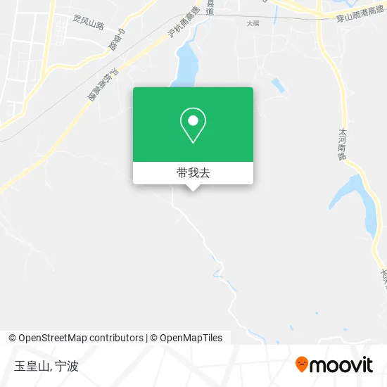 玉皇山地图
