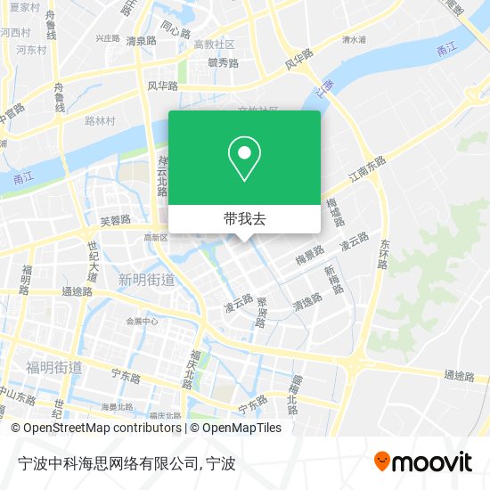 宁波中科海思网络有限公司地图