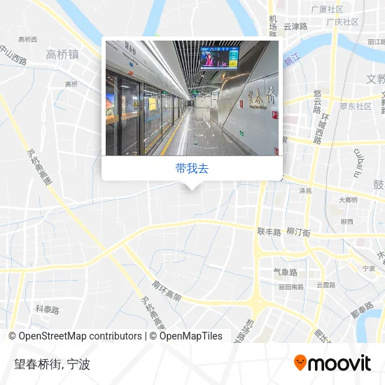 望春桥街地图