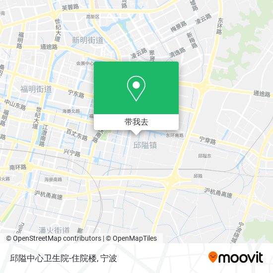 邱隘中心卫生院-住院楼地图