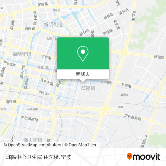 邱隘中心卫生院-住院楼地图