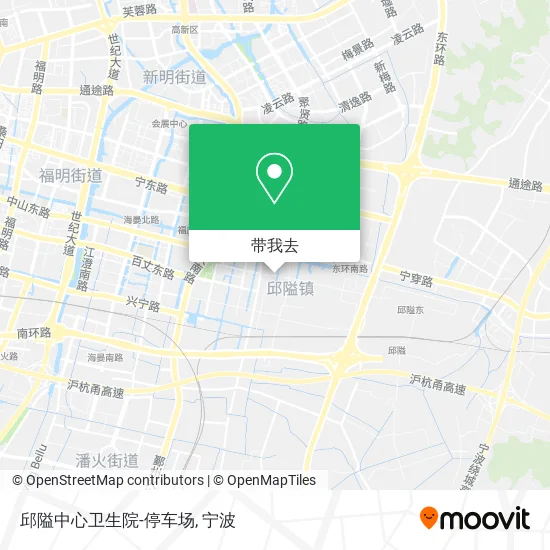 邱隘中心卫生院-停车场地图