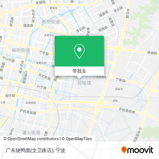 广东烧鸭面(文卫路店)地图